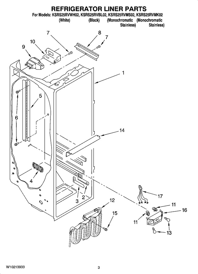 Diagram for KSRS25RVWH02