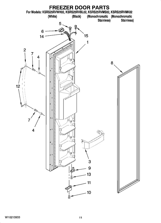 Diagram for KSRS25RVWH02
