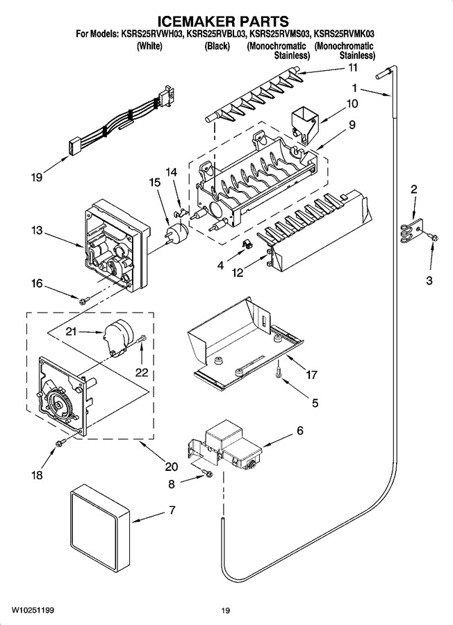 Diagram for KSRS25RVMS03