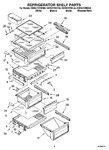 Diagram for 03 - Refrigerator Shelf Parts