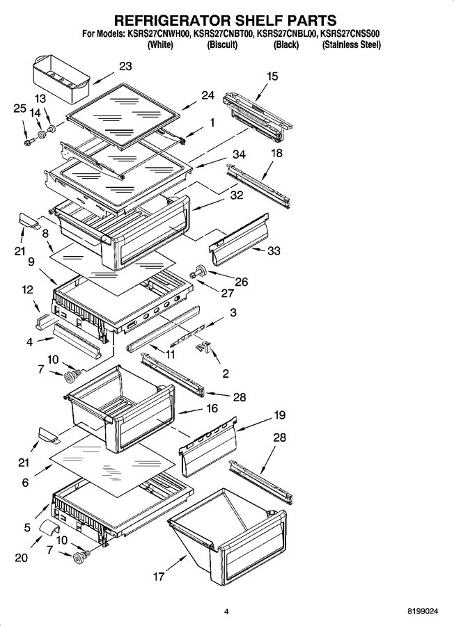 Diagram for KSRS27CNSS00
