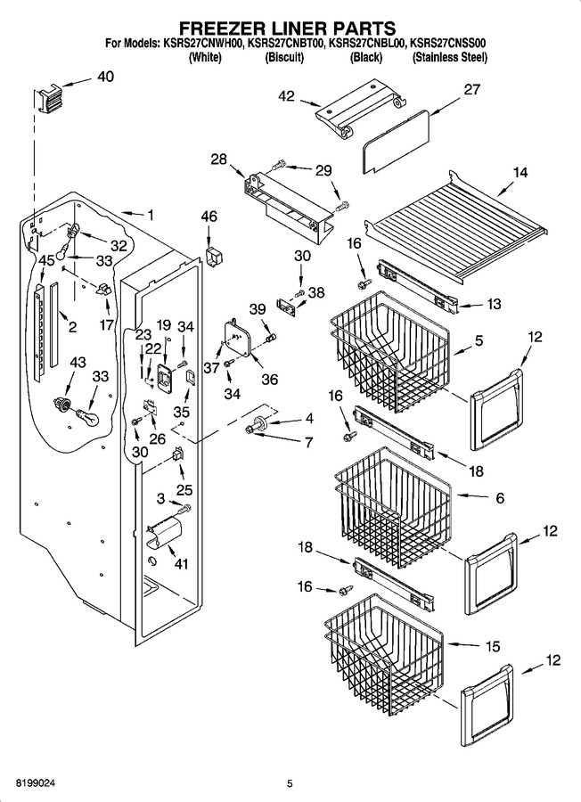 Diagram for KSRS27CNSS00