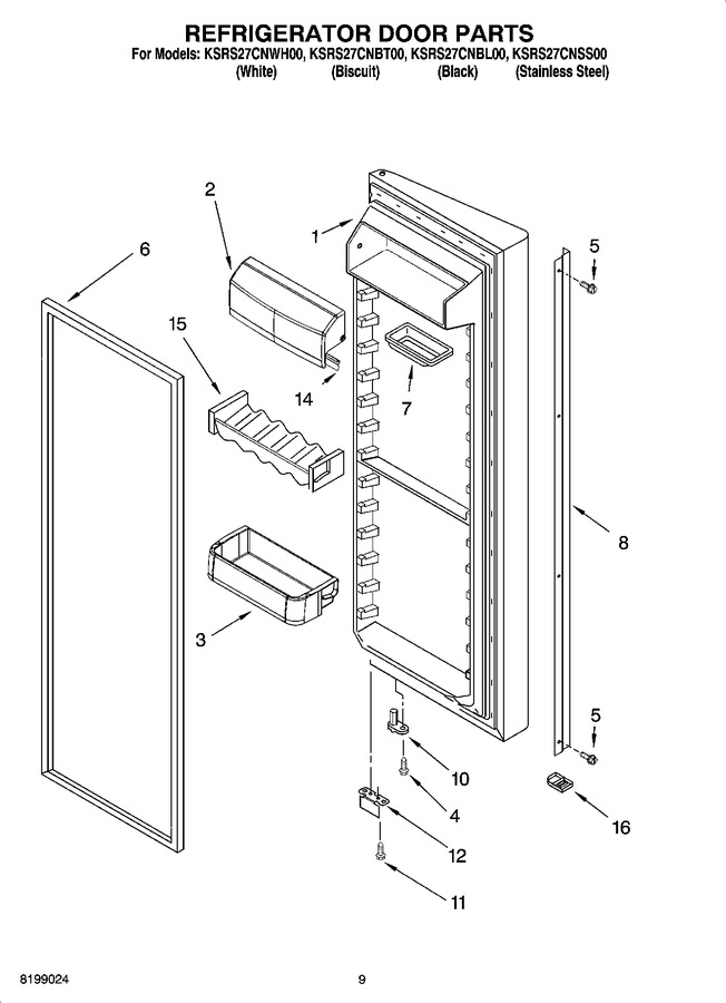 Diagram for KSRS27CNSS00
