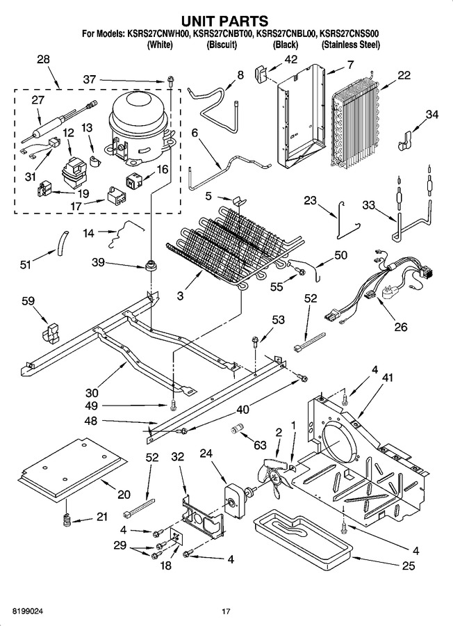 Diagram for KSRS27CNWH00