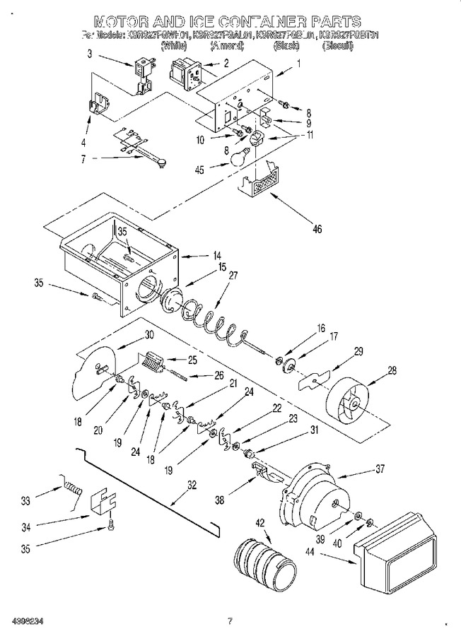 Diagram for KSRS27FGAL01
