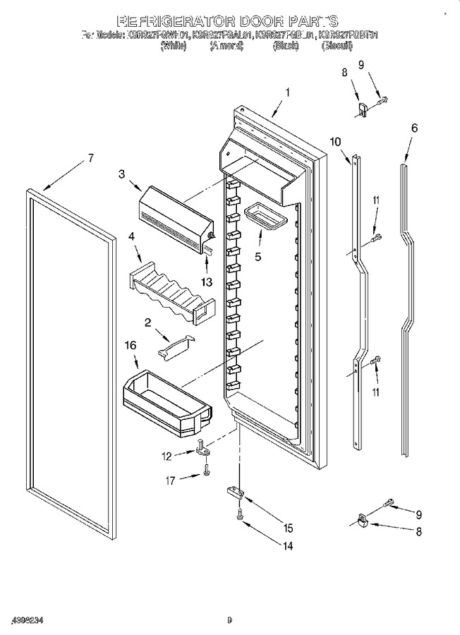 Diagram for KSRS27FGAL01
