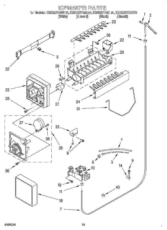 Diagram for KSRS27FGAL01
