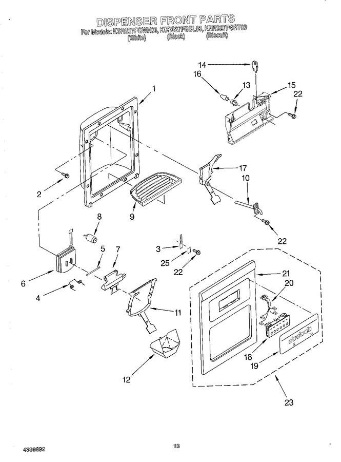 Diagram for KSRS27FGBT03