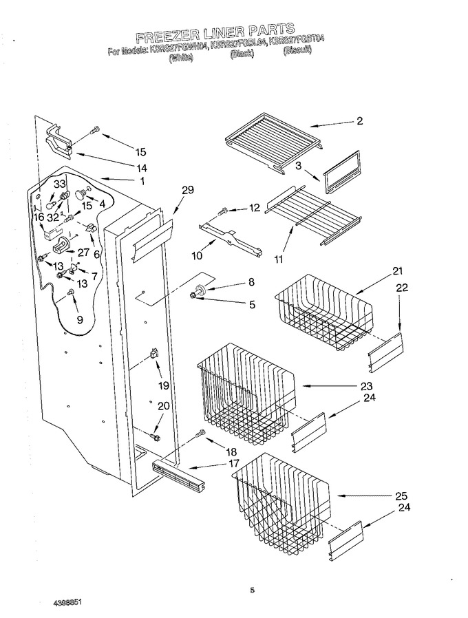 Diagram for KSRS27FGBL04