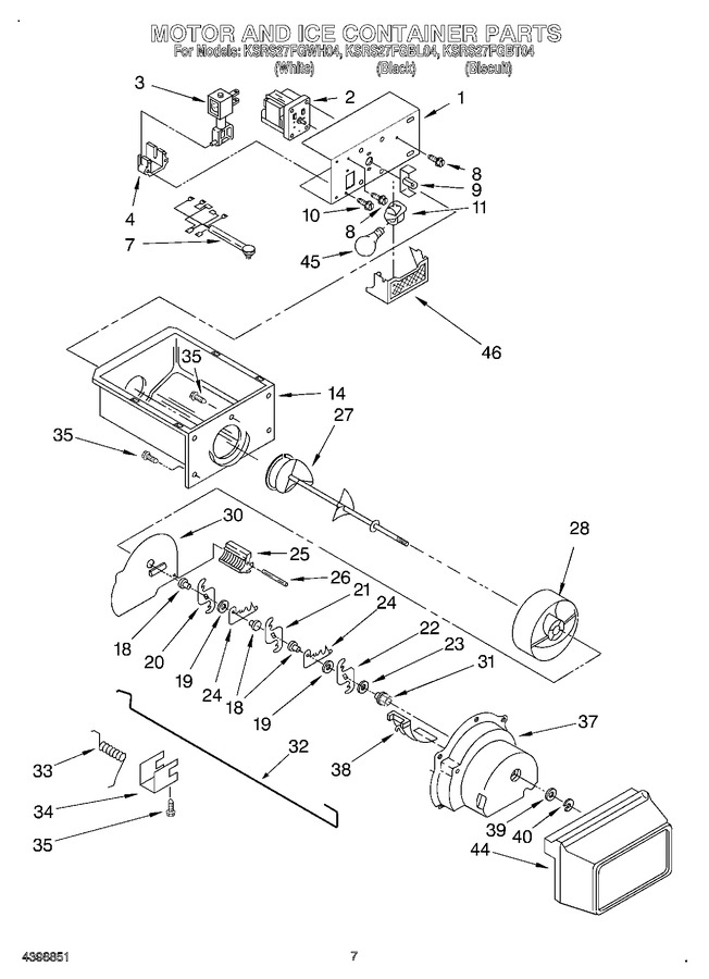 Diagram for KSRS27FGBL04