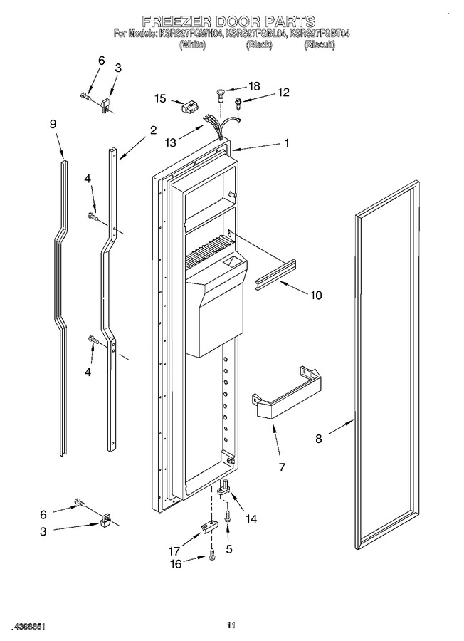 Diagram for KSRS27FGBL04