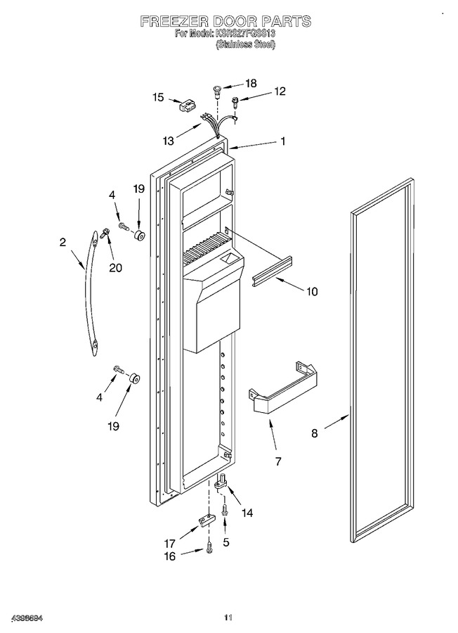 Diagram for KSRS27FGSS13