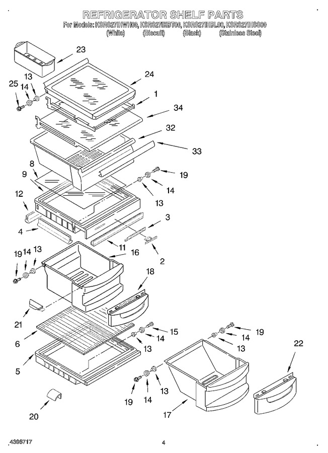 Diagram for KSRS27IHWH00