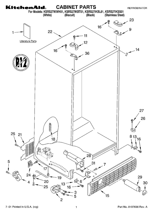Diagram for KSRS27IKSS01