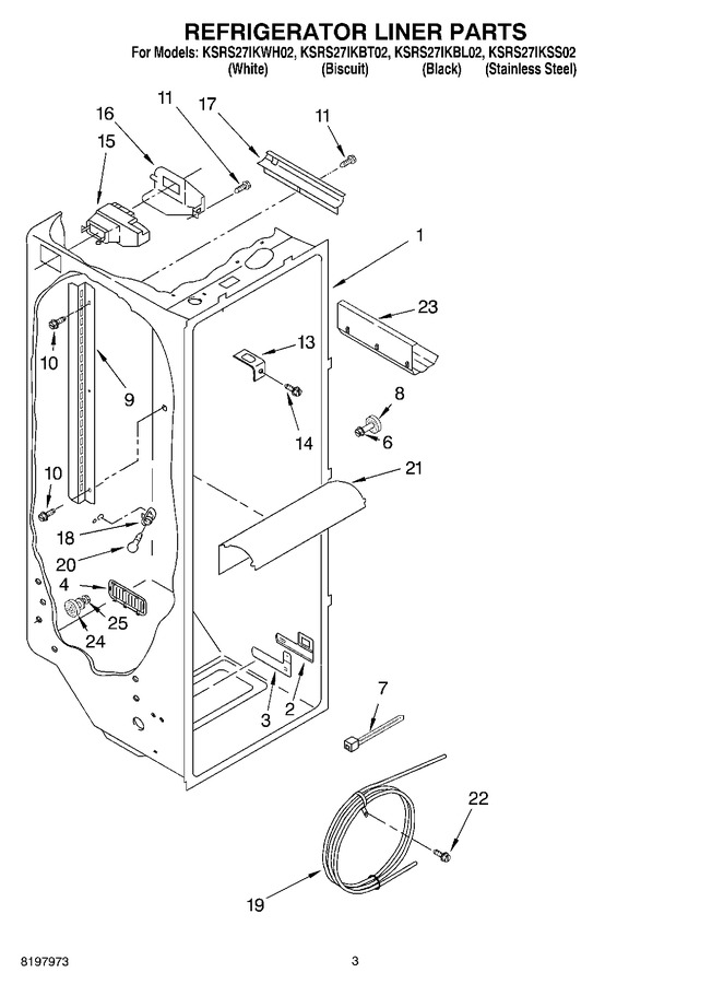 Diagram for KSRS27IKBL02
