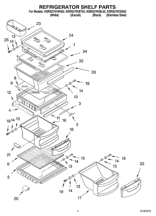 Diagram for KSRS27IKWH02