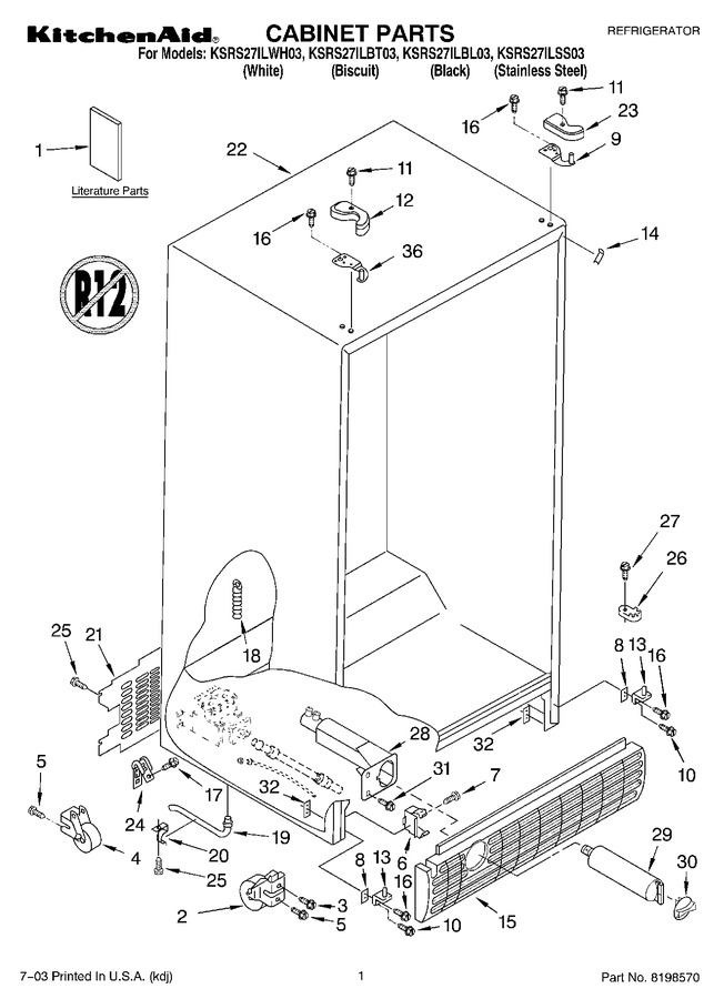 Diagram for KSRS27ILBT03