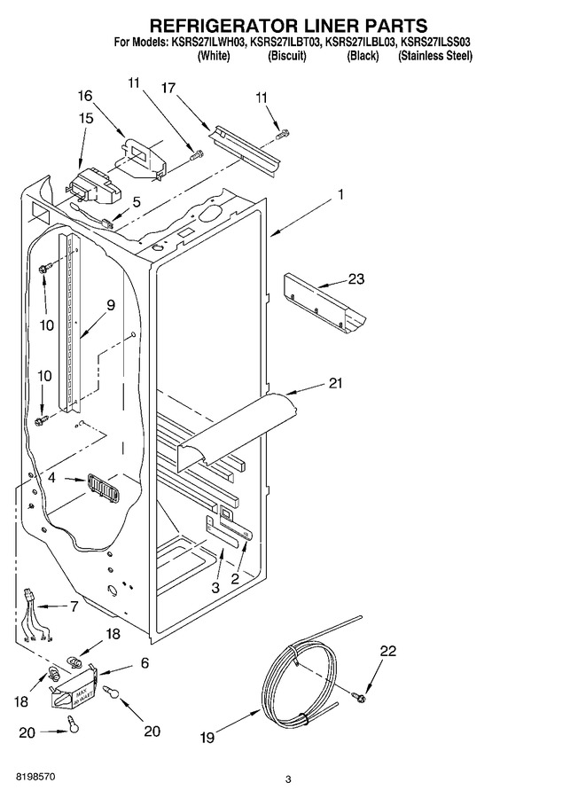 Diagram for KSRS27ILBT03