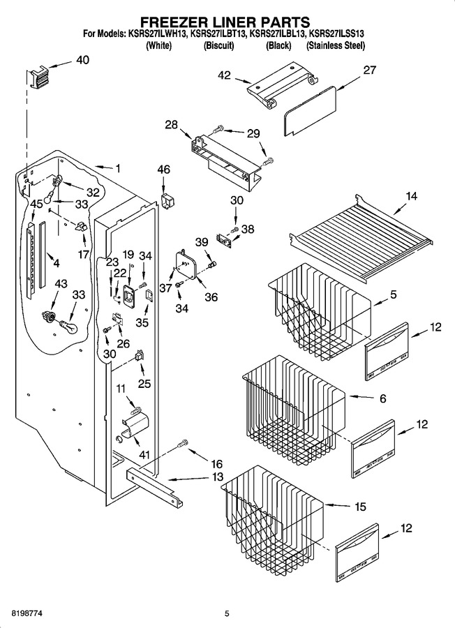 Diagram for KSRS27ILBT13