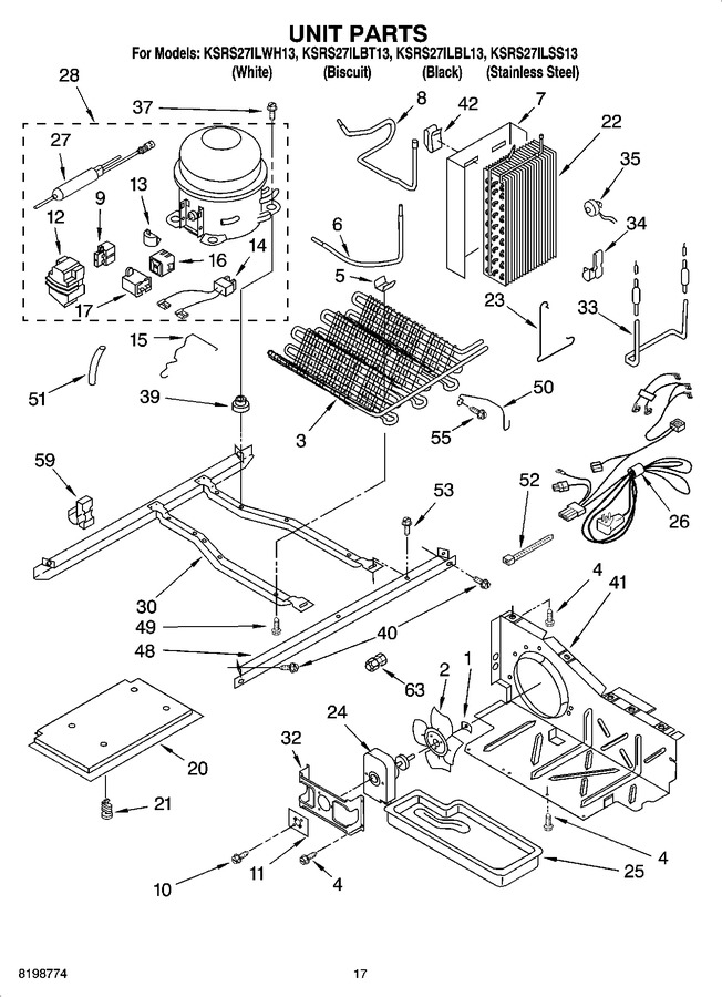 Diagram for KSRS27ILWH13