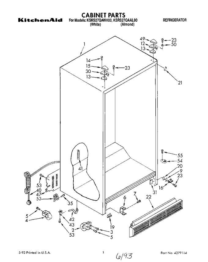Diagram for KSRS27QAAL00