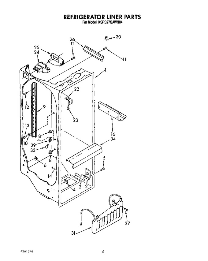 Diagram for KSRS27QAAL04