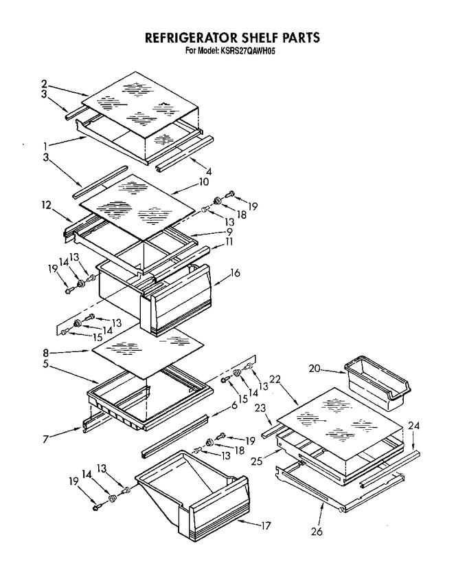 Diagram for KSRS27QAWH05