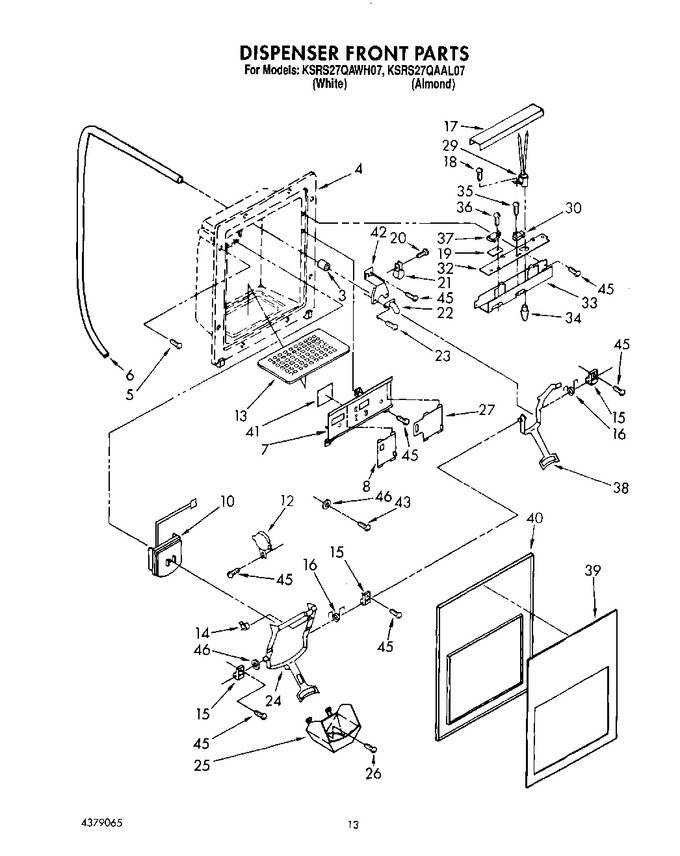 Diagram for KSRS27QAWH07