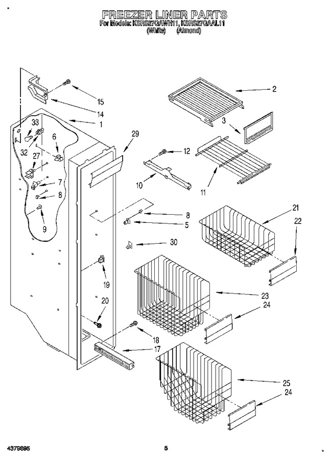 Diagram for KSRS27QAAL11