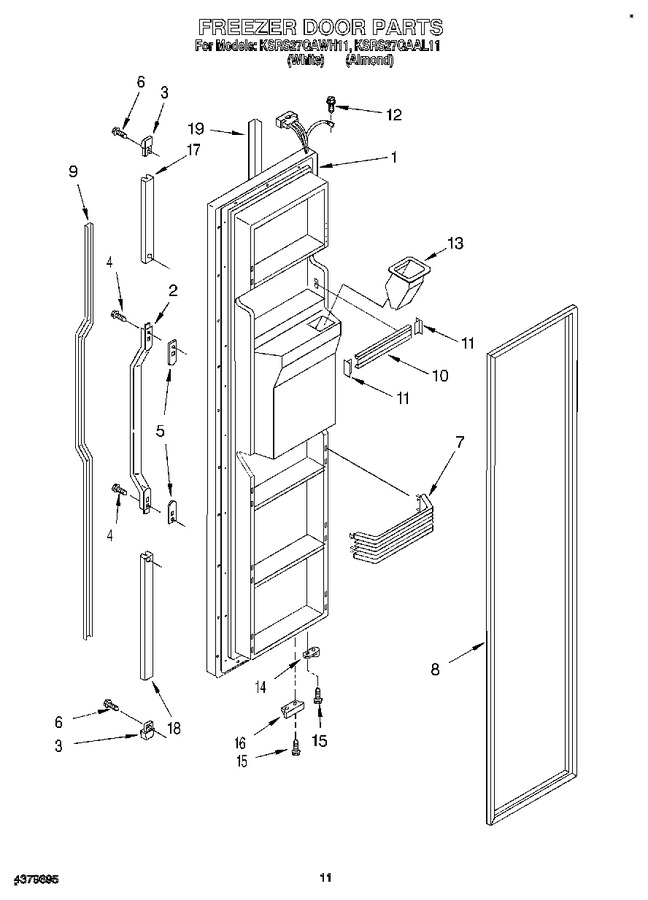 Diagram for KSRS27QAWH11