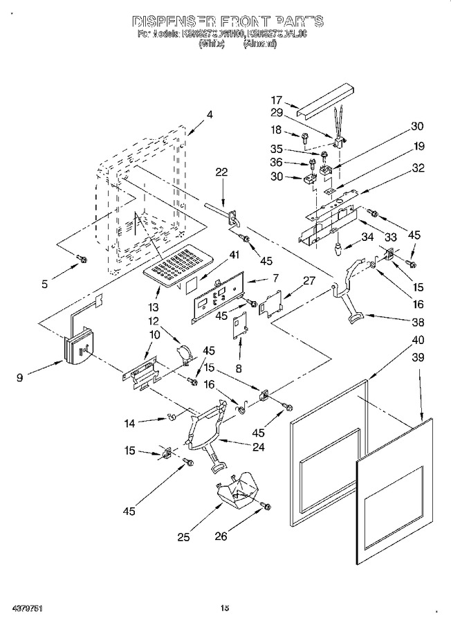 Diagram for KSRS27QDAL00