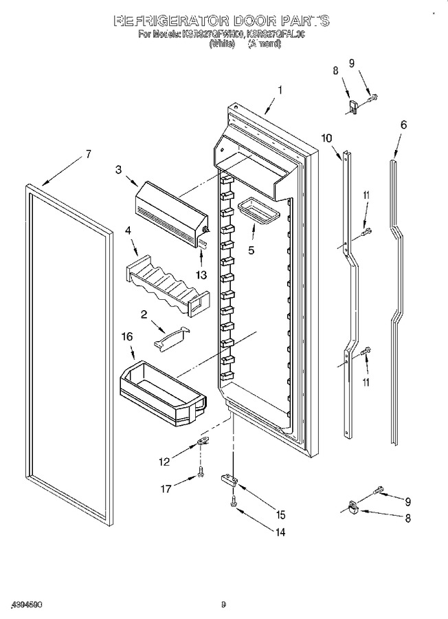 Diagram for KSRS27QFWH00