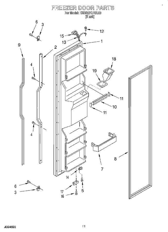 Diagram for KSRS27QFBL00