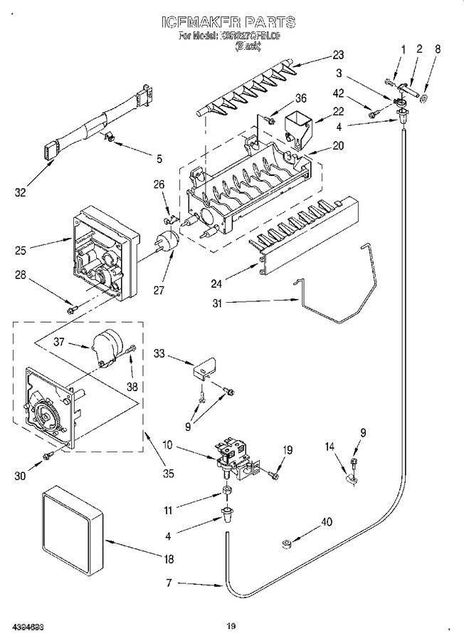 Diagram for KSRS27QFBL00