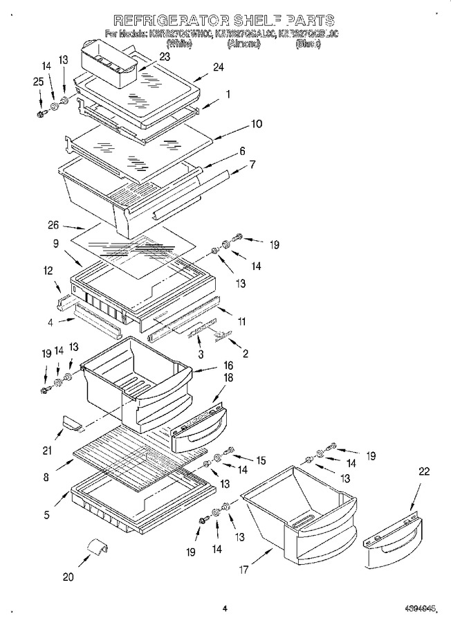 Diagram for KSRS27QGWH00