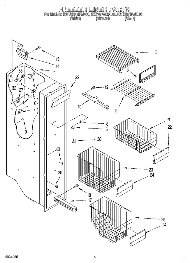 Diagram for KSRS27QGWH00