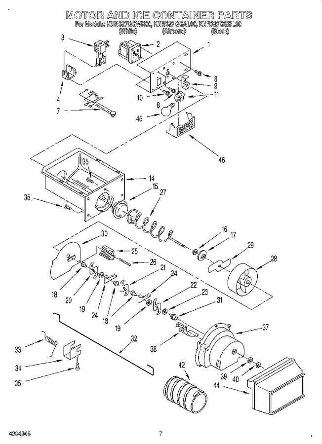 Diagram for KSRS27QGAL00