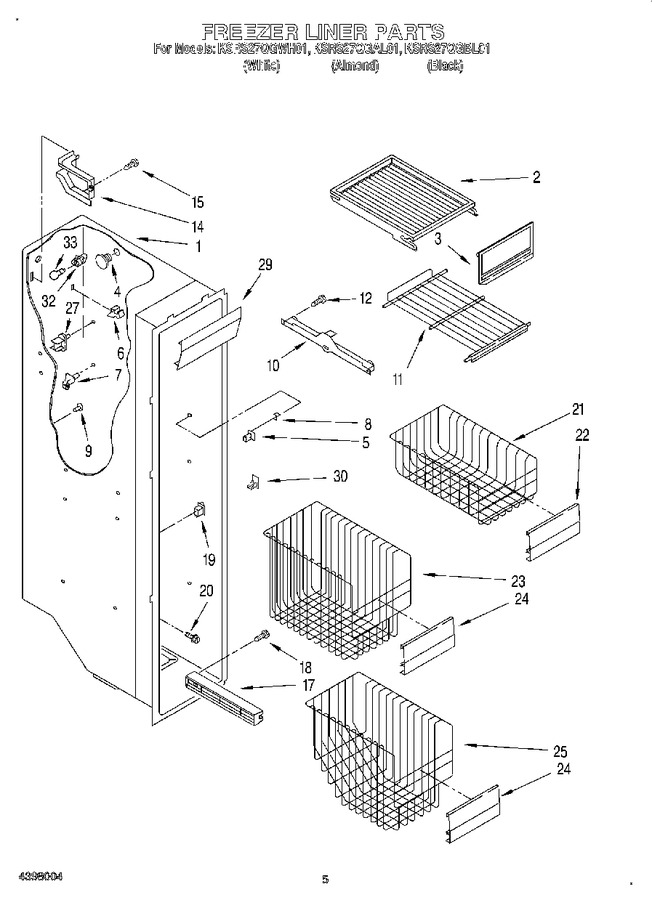 Diagram for KSRS27QGBL01