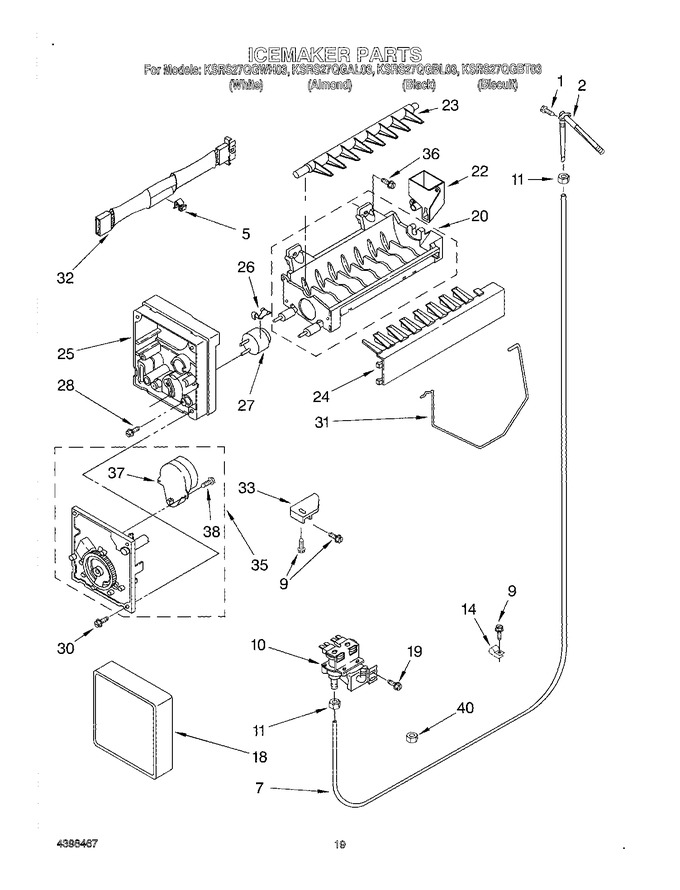Diagram for KSRS27QGWH03