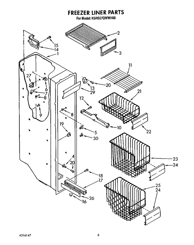 Diagram for KSRS27QWAL00
