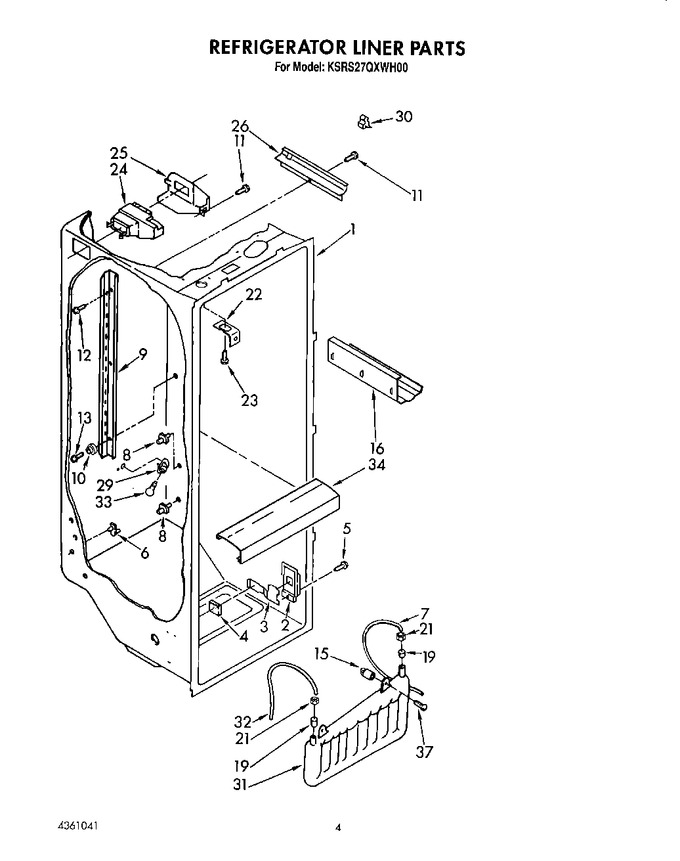 Diagram for KSRS27QXAL00