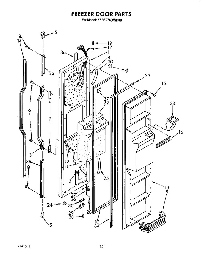 Diagram for KSRS27QXAL00