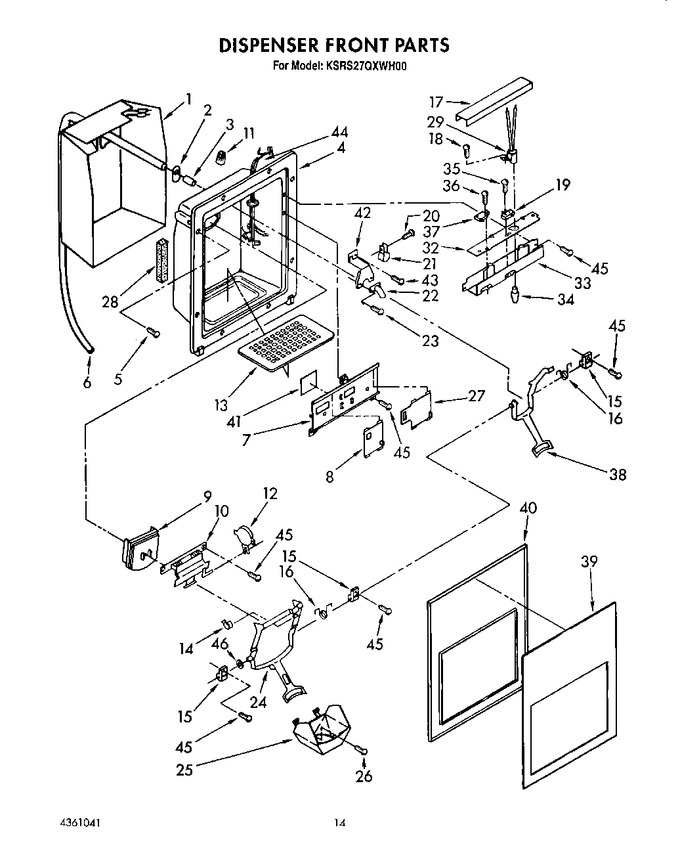 Diagram for KSRS27QXAL00