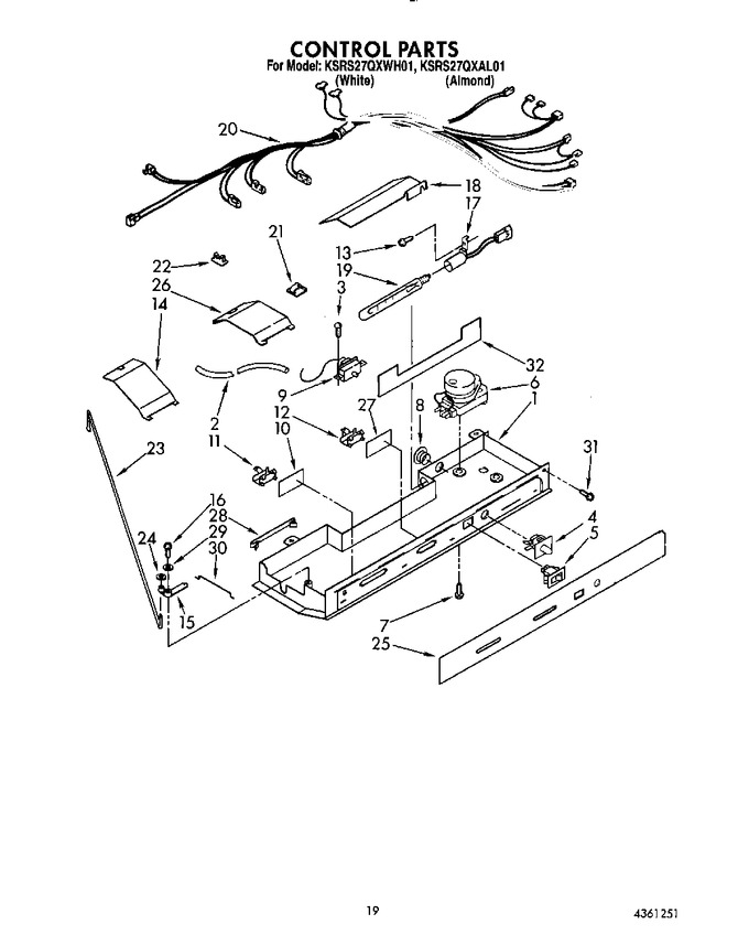 Diagram for KSRS27QXWH01