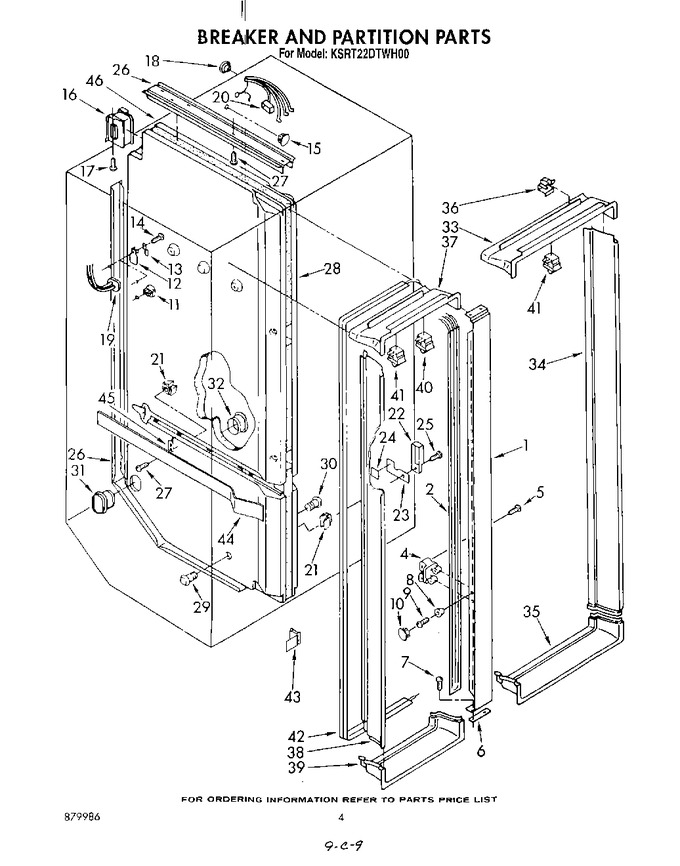 Diagram for KSRT22DTWH00