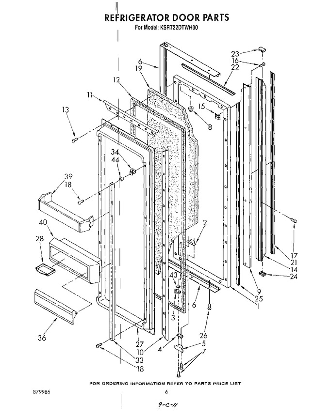 Diagram for KSRT22DTWH00