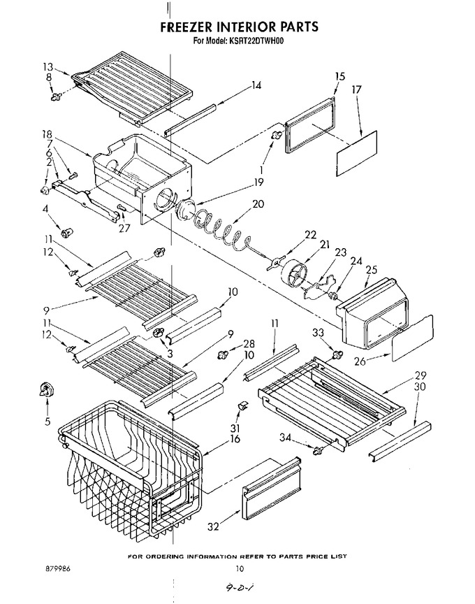 Diagram for KSRT22DTWH00