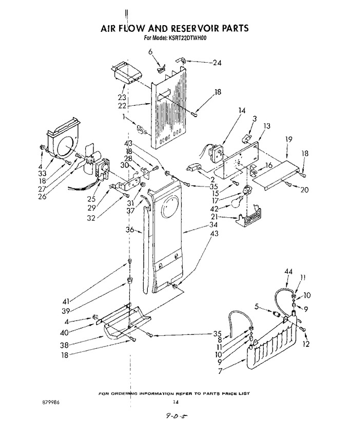 Diagram for KSRT22DTWH00