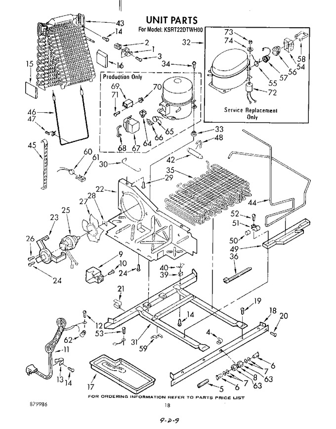 Diagram for KSRT22DTWH00