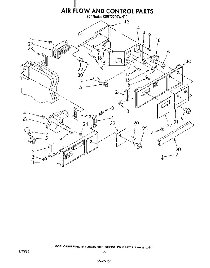 Diagram for KSRT22DTWH00